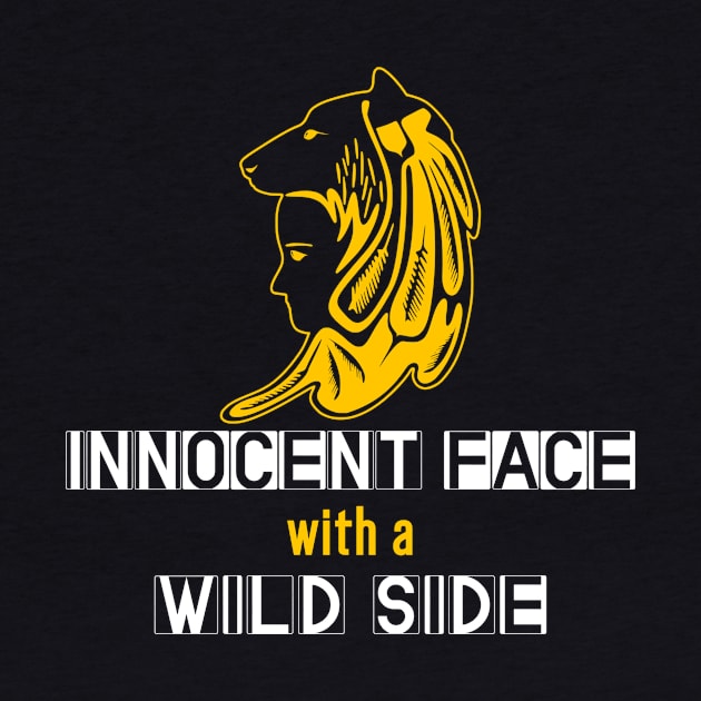 Innocent Face With A Wild Side by Curator Nation